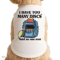 I Have Too Many Discs Disc Golf Backpack Funny Disc Golf Doggie Tank thumb 0