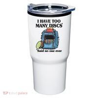 I Have Too Many Discs Disc Golf Backpack Funny Disc Golf Tumbler thumb 0