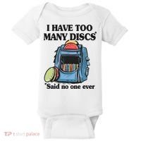 I Have Too Many Discs Disc Golf Backpack Funny Disc Golf Baby Bodysuit thumb 0