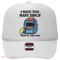 I Have Too Many Discs Disc Golf Backpack Funny Disc Golf Hat thumb 0