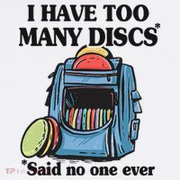 I Have Too Many Discs Disc Golf Backpack Funny Disc Golf Kids Plaid Pajama Set thumb 2