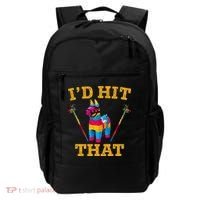I'd Hit That Pinata Funny Cinco De Mayo Backpack thumb 0