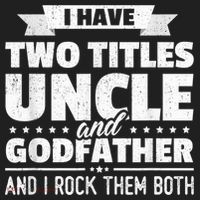 I Have Two Titles Uncle And Godfather Father's Day Gift Tumbler thumb 3