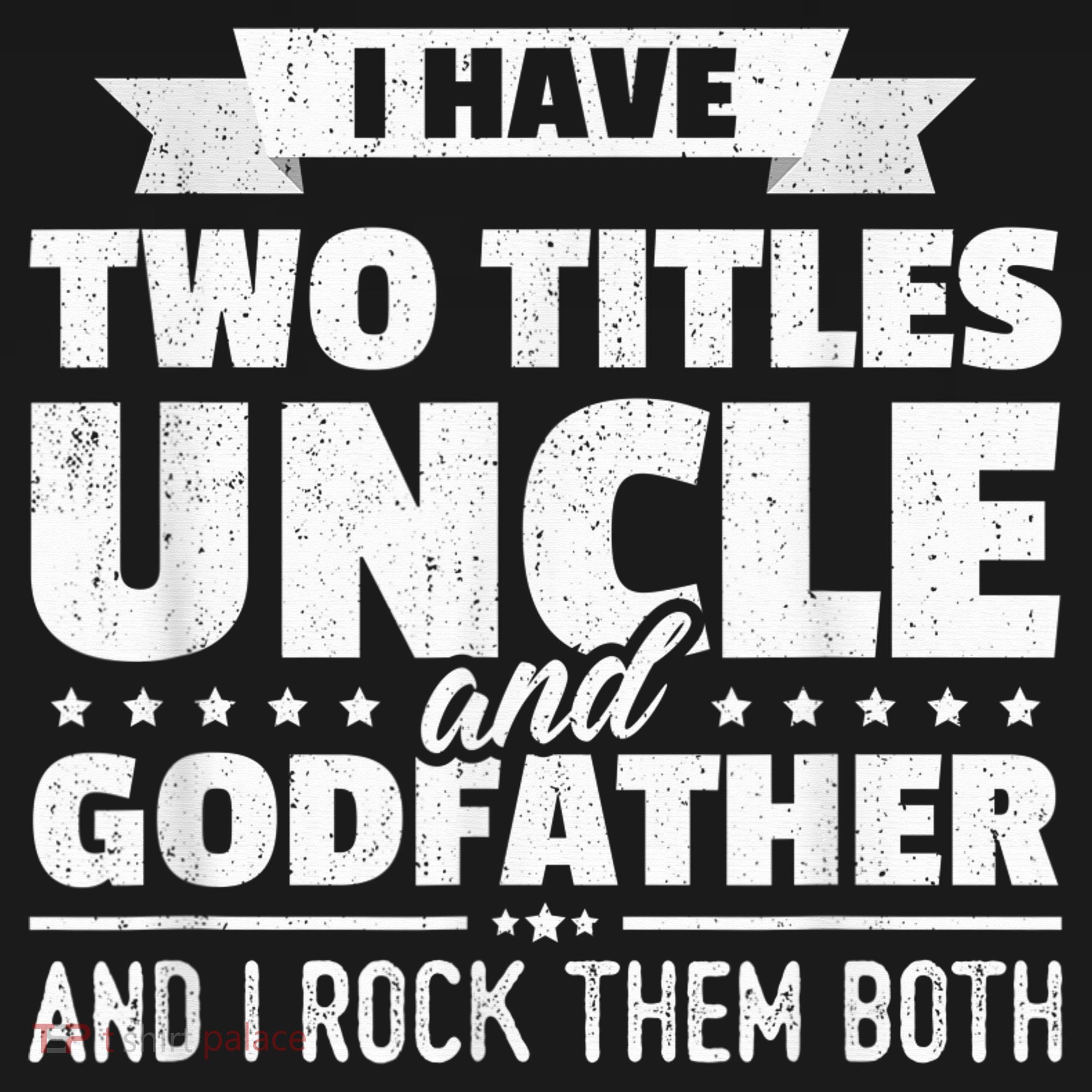  I Have Two Titles Uncle And Godfather Father's Day Gift Ornament