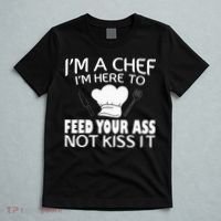 I'm Here To Feed Your Ass Not It Funny Chef T-Shirt thumb 5