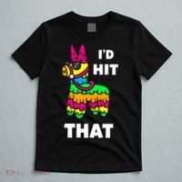 I'd Hit That Colorful Pinata Funny T-Shirt thumb 5