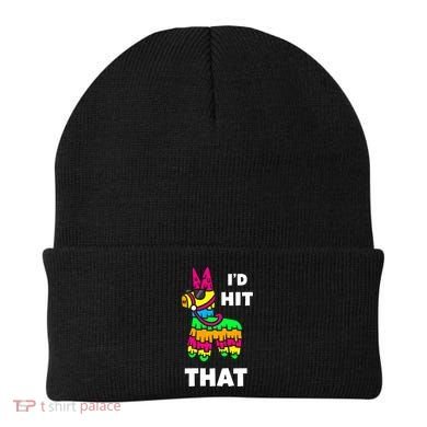 I'd Hit That Colorful Pinata Funny Beanie