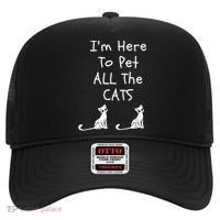 I'm Here To Pet All The Cats Hat thumb 0