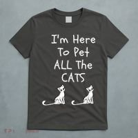 I'm Here To Pet All The Cats T-Shirt thumb 5
