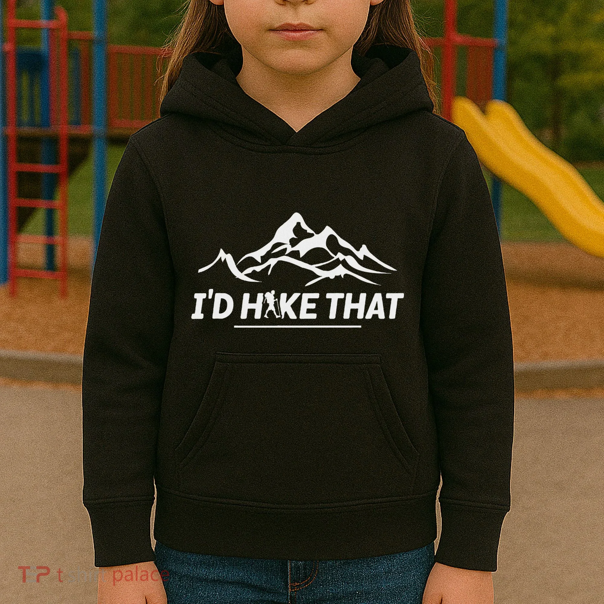 ID Hike That Adventure Kids Hoodie