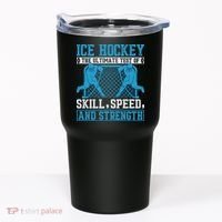 Ice Hockey: The Ultimate Test Of Skill Speed And Strength Tumbler thumb 0