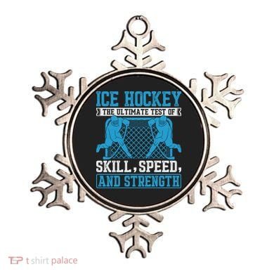 Ice Hockey: The Ultimate Test Of Skill Speed And Strength Ornament