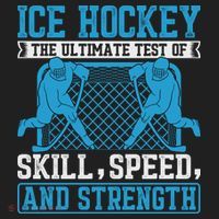 Ice Hockey: The Ultimate Test Of Skill Speed And Strength Hat thumb 2