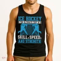 Ice Hockey: The Ultimate Test Of Skill Speed And Strength Tank Top thumb 3