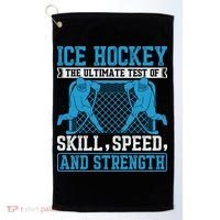Ice Hockey: The Ultimate Test Of Skill Speed And Strength Golf Towel thumb 0