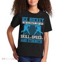 Ice Hockey: The Ultimate Test Of Skill Speed And Strength Kids T-Shirt thumb 2