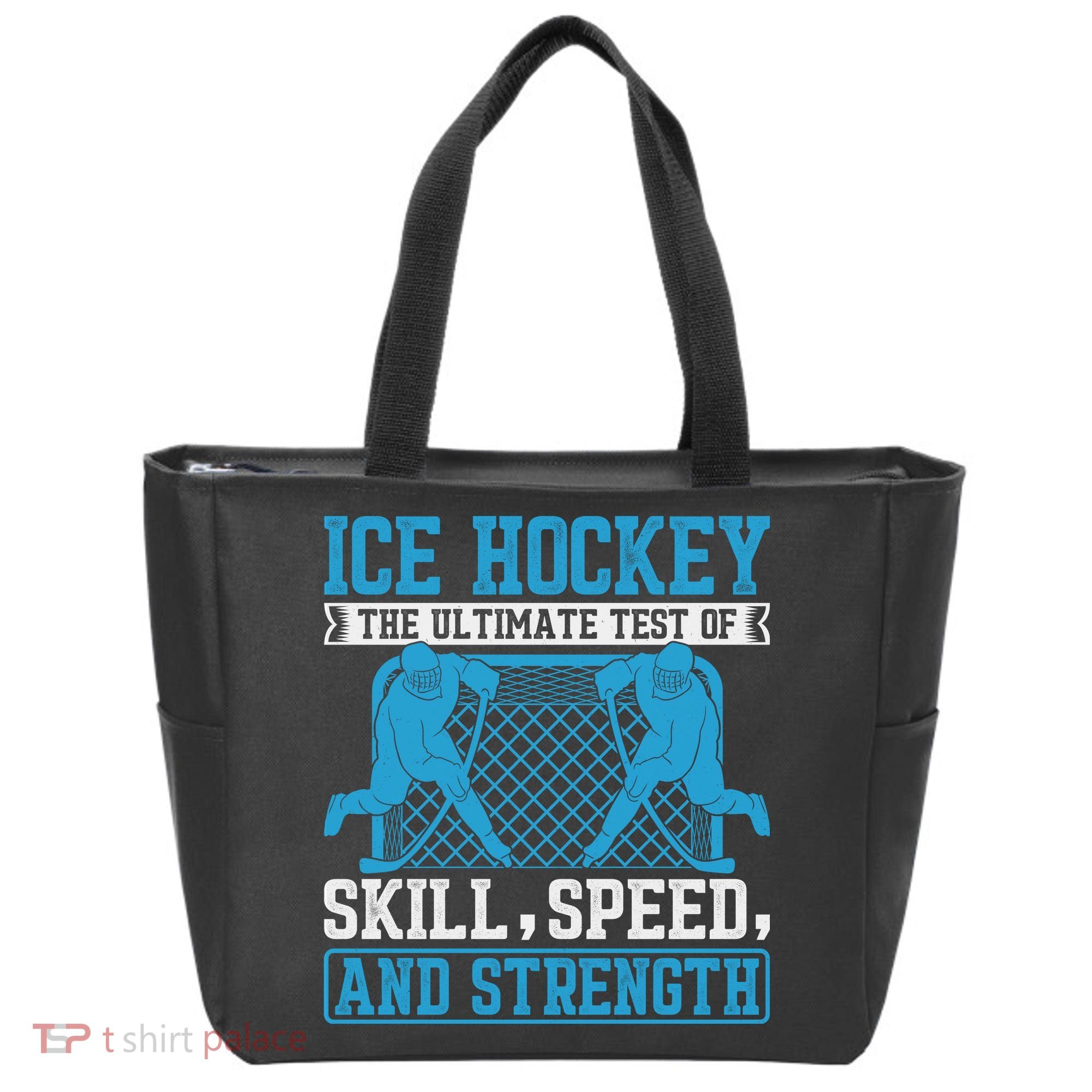 Ice Hockey: The Ultimate Test Of Skill Speed And Strength Tote Bag