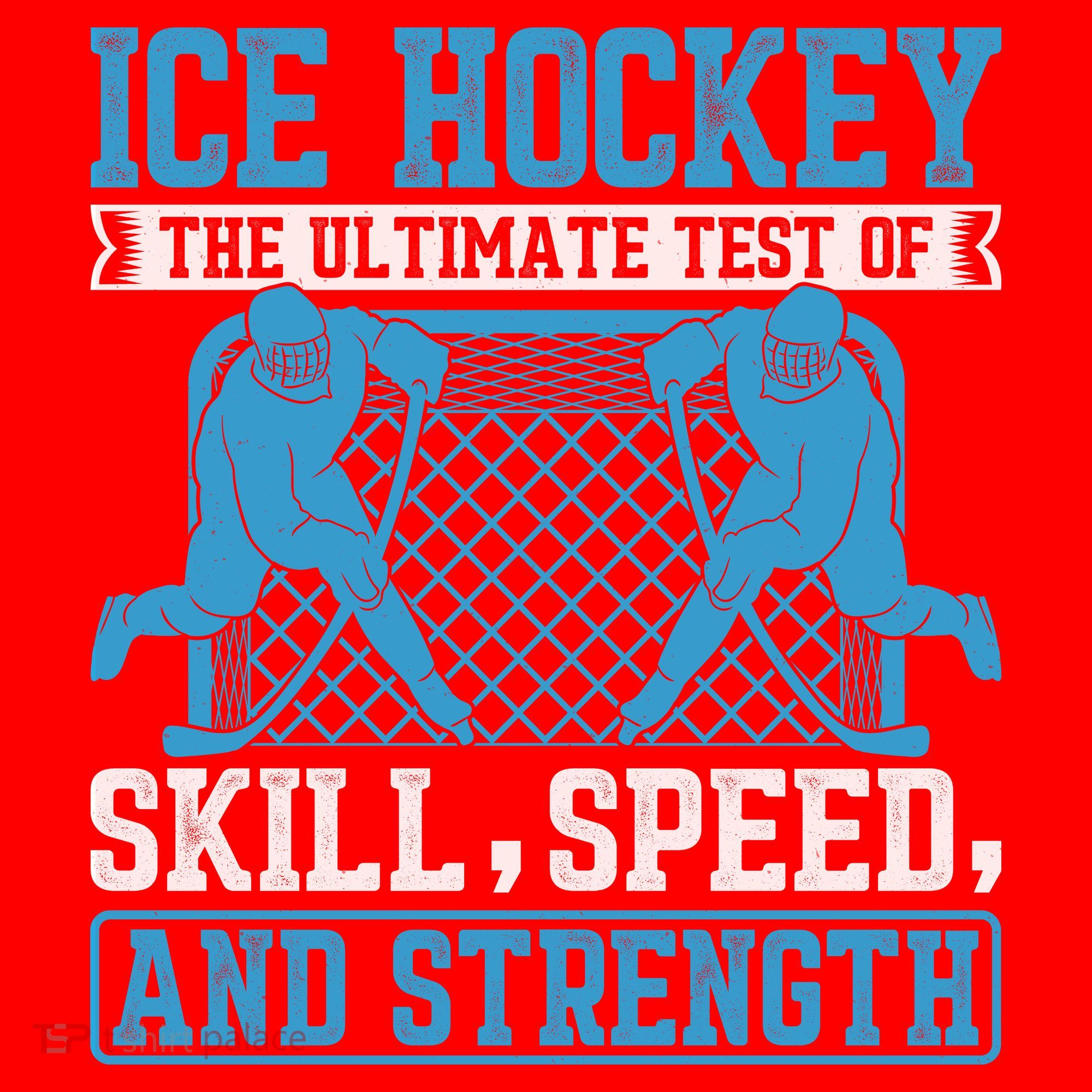 Ice Hockey: The Ultimate Test Of Skill Speed And Strength Santa Hat