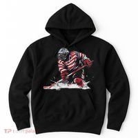 Ice Hockey Women Puck Hockeyplayer Player Hoodie thumb 0