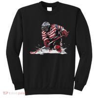 Ice Hockey Women Puck Hockeyplayer Player Sweatshirt thumb 0