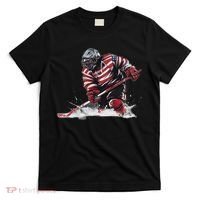 Ice Hockey Women Puck Hockeyplayer Player T-Shirt thumb 0
