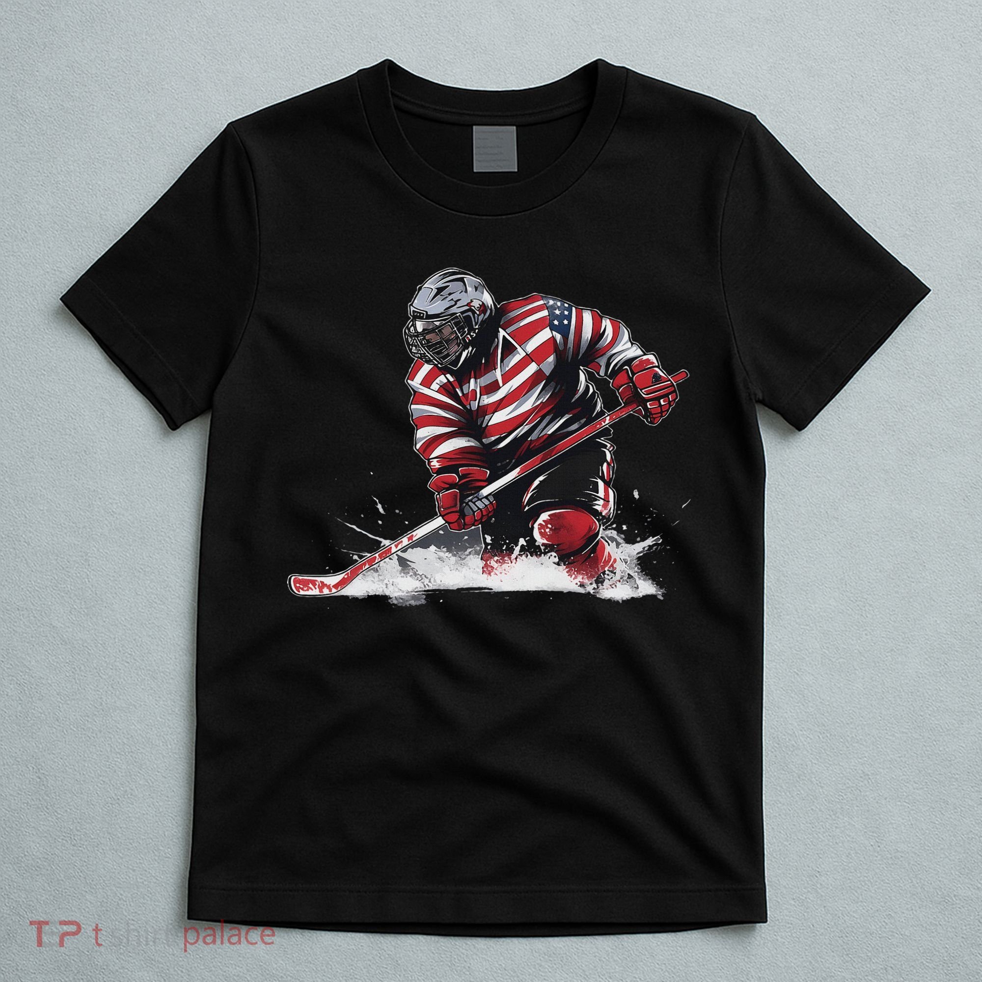 Ice Hockey Women Puck Hockeyplayer Player T-Shirt