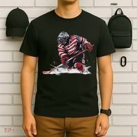 Ice Hockey Women Puck Hockeyplayer Player T-Shirt thumb 6