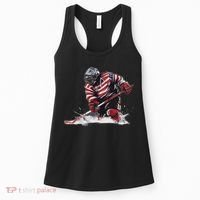 Ice Hockey Women Puck Hockeyplayer Player Women's Tank Top thumb 0