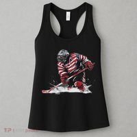 Ice Hockey Women Puck Hockeyplayer Player Women's Tank Top thumb 3
