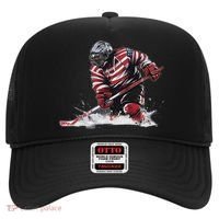 Ice Hockey Women Puck Hockeyplayer Player Hat thumb 0