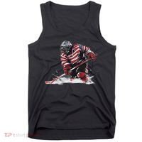 Ice Hockey Women Puck Hockeyplayer Player Tank Top thumb 0