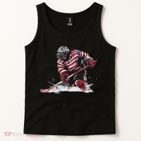 Ice Hockey Women Puck Hockeyplayer Player Tank Top thumb 2
