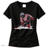 Ice Hockey Women Puck Hockeyplayer Player Women's T-Shirt thumb 0