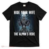 I Heart Werewolfs Alpha Funny Cringe Werewolf Wolf Meme T-Shirt thumb 0