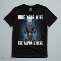 I Heart Werewolfs Alpha Funny Cringe Werewolf Wolf Meme T-Shirt thumb 5