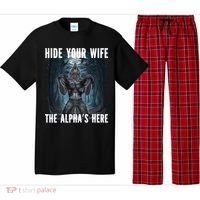 I Heart Werewolfs Alpha Funny Cringe Werewolf Wolf Meme Pajama Set thumb 0