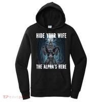 I Heart Werewolfs Alpha Funny Cringe Werewolf Wolf Meme Women's Hoodie thumb 0