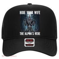 I Heart Werewolfs Alpha Funny Cringe Werewolf Wolf Meme Hat thumb 0