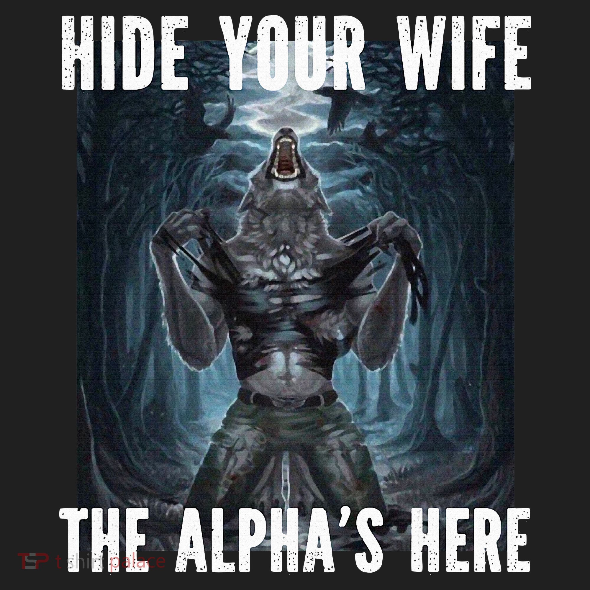 I Heart Werewolfs Alpha Funny Cringe Werewolf Wolf Meme Hat
