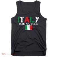 Italy Here We Come Matching Italian Family Vacation Trip Tank Top thumb 0