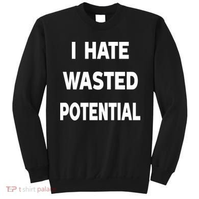 I Hate Wasted Potential Sweatshirt