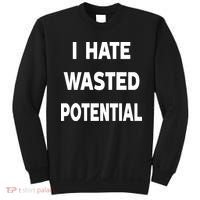 I Hate Wasted Potential Sweatshirt thumb 0