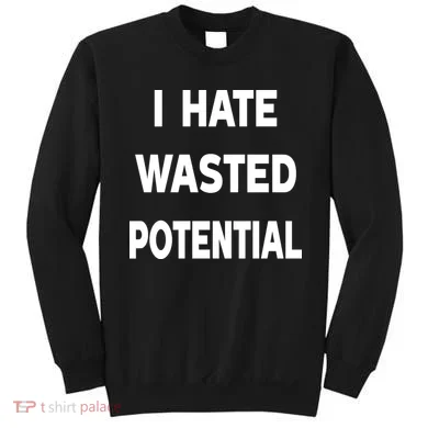 I Hate Wasted Potential Sweatshirt