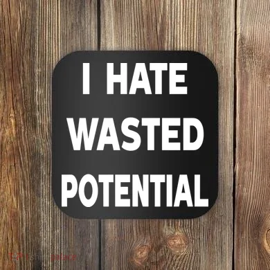 I Hate Wasted Potential Coaster
