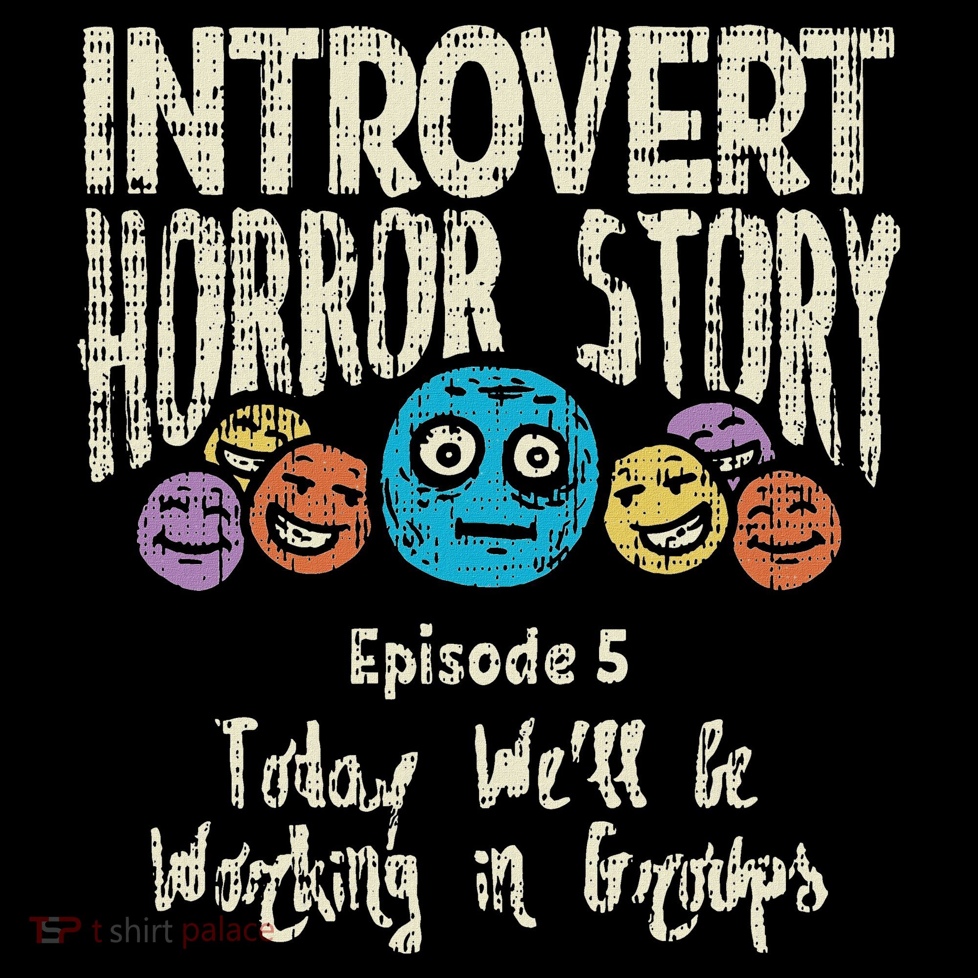 Introvert Horror Working Group Shy Antisocial Back To School Mousepad