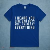 I Heard You Like Bad Boys Well I'm Bat At Everything T-Shirt thumb 5