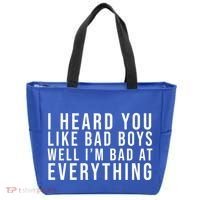I Heard You Like Bad Boys Well I'm Bat At Everything Tote Bag thumb 0