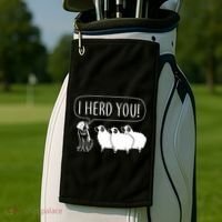 I Herd You Golf Towel thumb 2