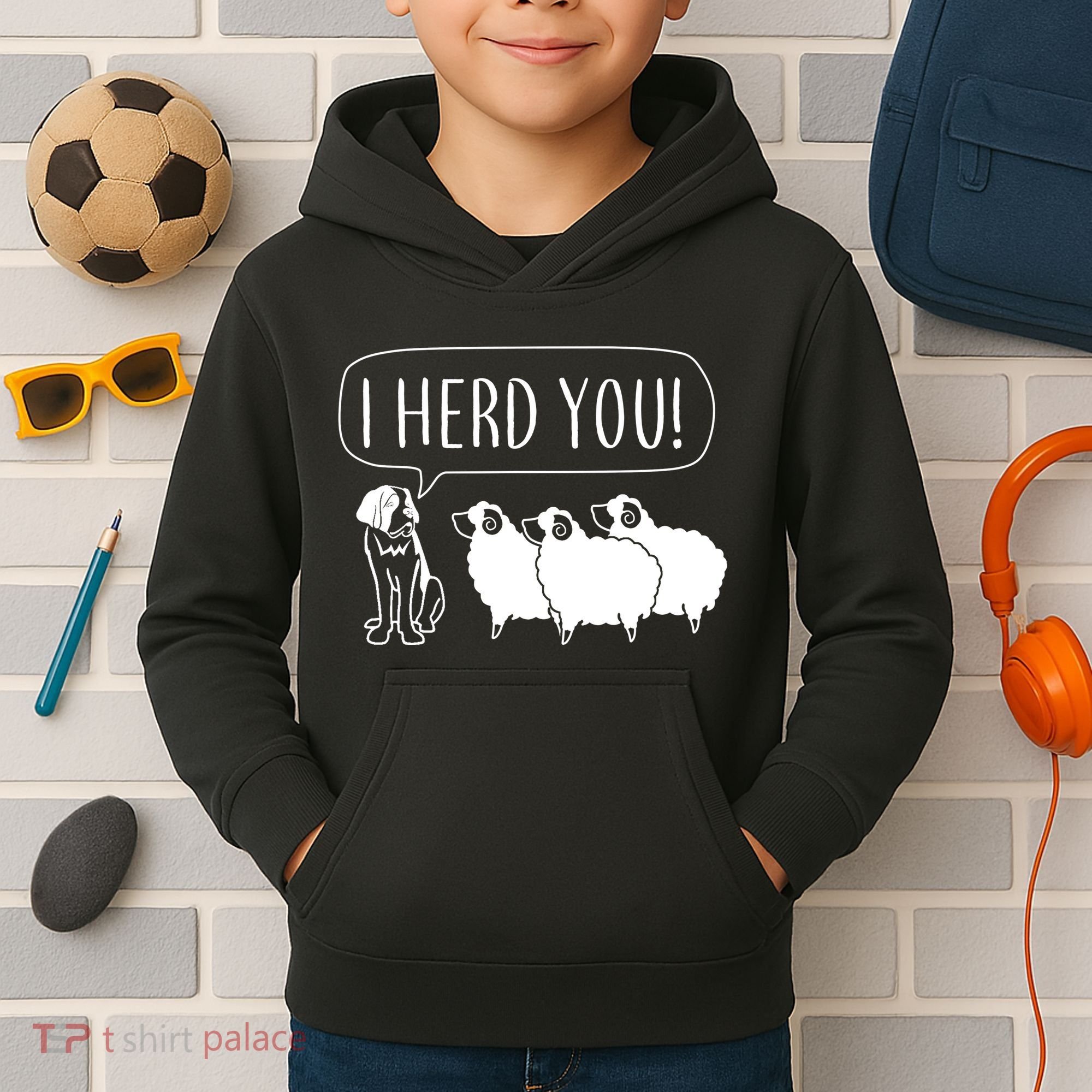 I Herd You Kids Hoodie