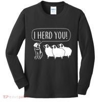 I Herd You Kids Long Sleeve Shirt thumb 0